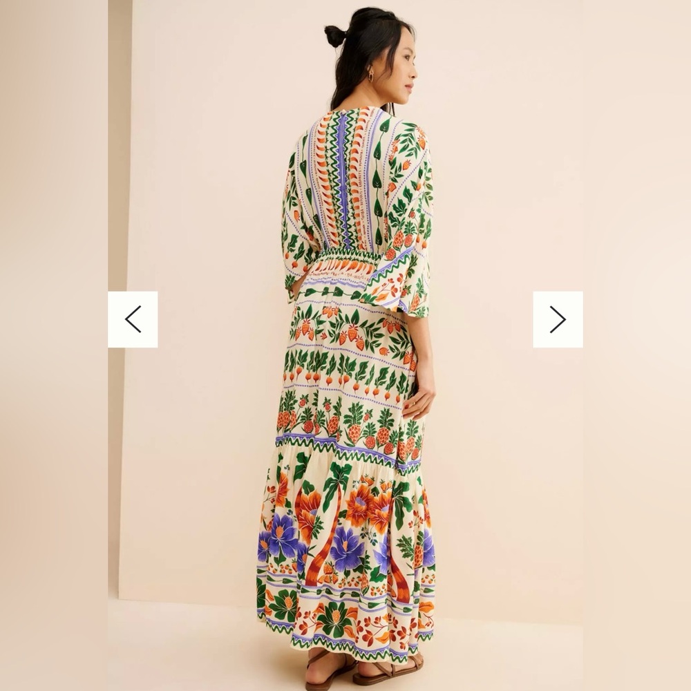 FARM Rio Multicolor Floral Maxi Dress - Picture 2 of 7